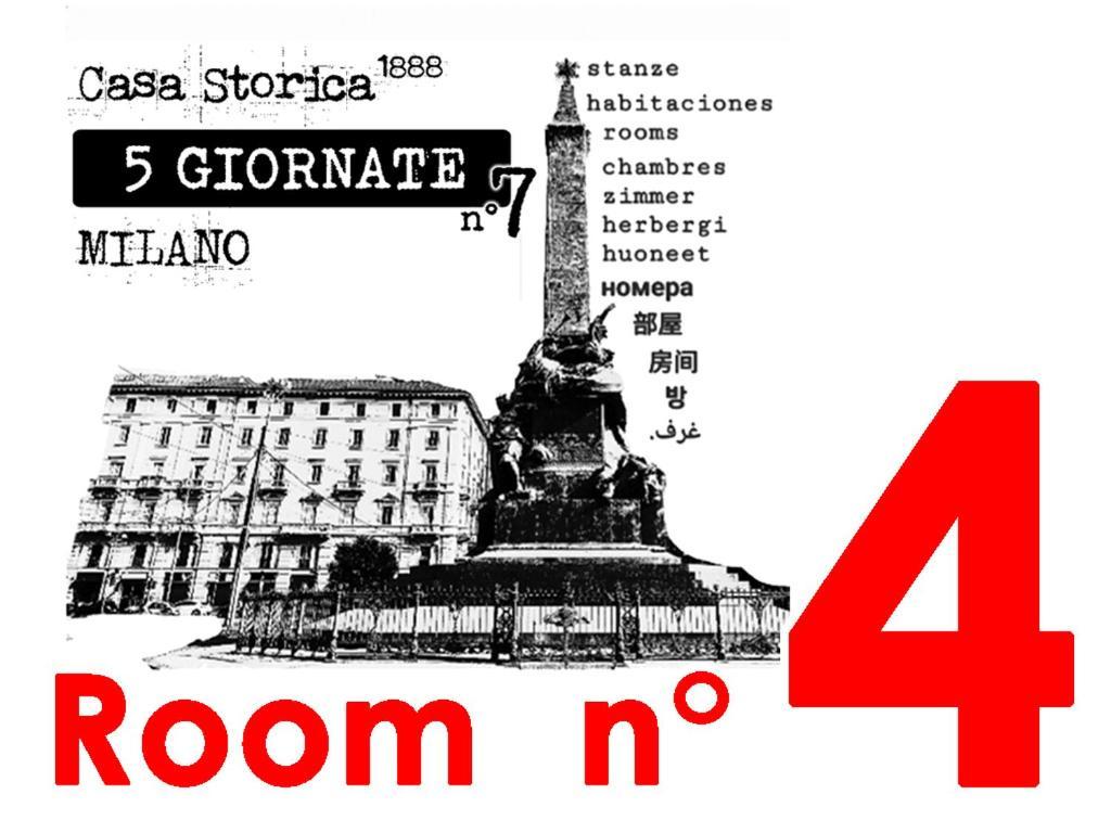Casa Storica Piazza 5 Giornate Milão Quarto foto